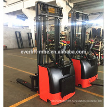 1ton 1.2ton 1.5ton Electric Stacker DC motor economical narrow legs or stacker straddle legs